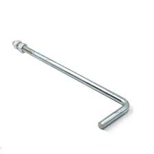 L BOLT 16MMX500MM WITH NUT & WASHER