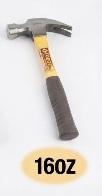 FORCE CLAW HAMMER 16OZ- CHINA