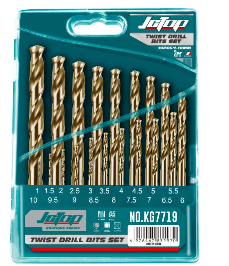 JCTOP 6PCS 2-8MM TWIST DRILL BITS SET-CHINA/KG7706