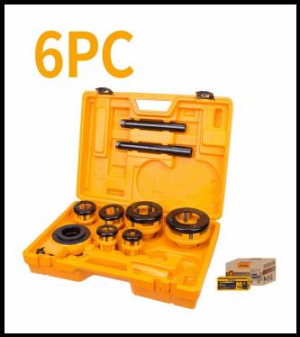DINGQI 6PCS RATCHET DIE SET 1/2"-2"-CHINA/137106