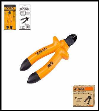 DINGQI INSULATED PLIERS 7"/180MM-CHINA/22007