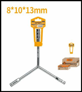 DINGQI T-WRENCH 3 WAY 8X10X13MM-CHINA/AA12602