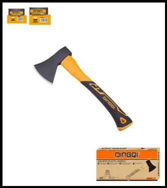DINGQI STEEL AXE WITH RUBBER HANDLE 800G-CHINA/38010