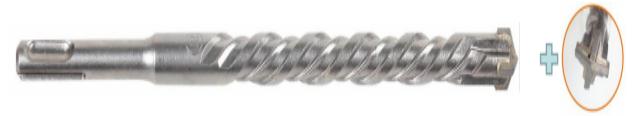 YDS SDS-PLUS SHANK HAMMER DRILL BIT 8X160MM-CHINA