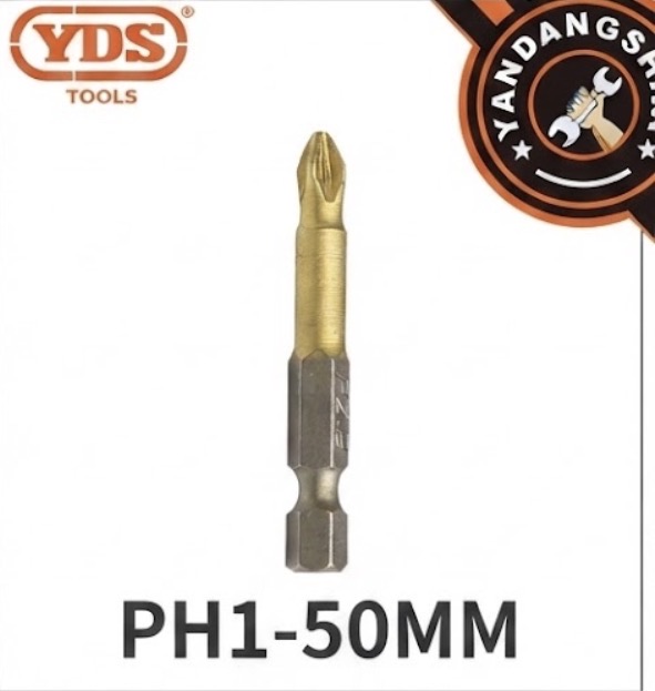 YDS SCREW DRIVER BIT S2 PH1-50MM-CHINA/0181-3