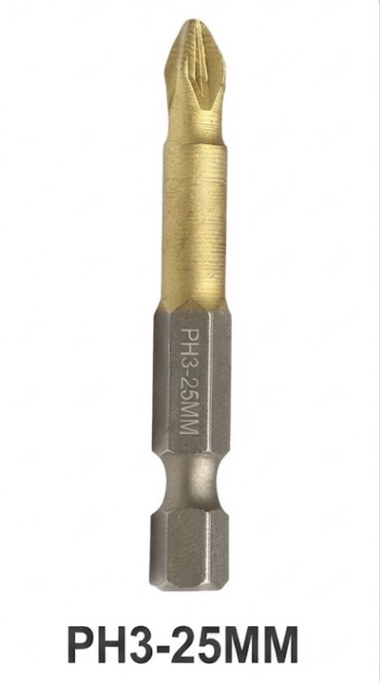 YDS SCREW DRIVER BIT S2 PH3-25MM + SMALL-CHINA/0181-1