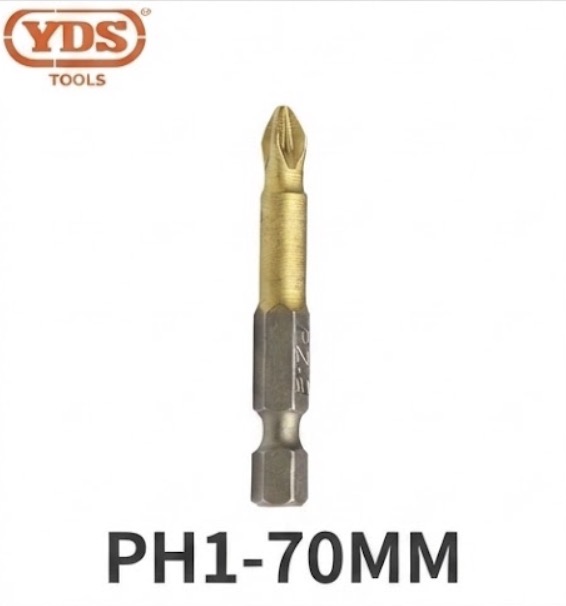 YDS SCREW DRIVER BIT S2 PH1-70MM-CHINA/0181-4