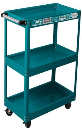 JCTOP 3-TIER TOOL CART TROLLY-CHINA/HH1303