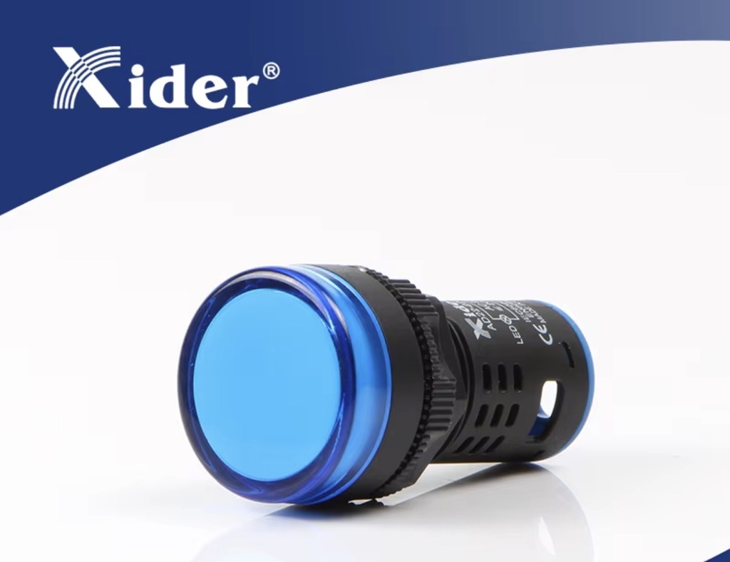 XIDER INDICATOR LIGHT BLUE - AD22-22DS