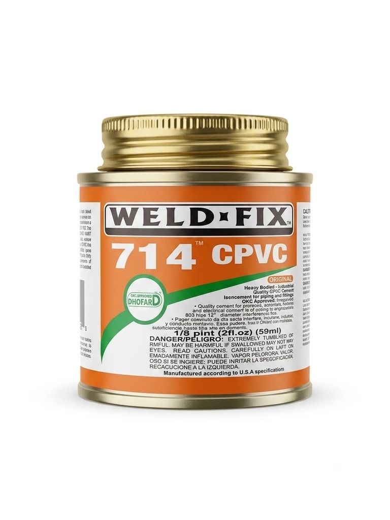 WELD FIX GLUE 714 CPVC 80ML