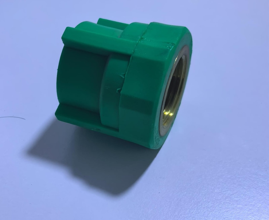 PPR FEMALE COUPLING INSAID BRASS 2"-JUMBO