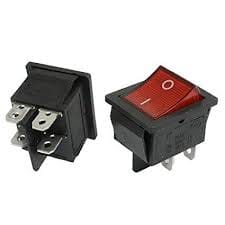 KCD4 AUTOMOTIVE SWITCH 4 WIRE CONNECTION 16A 220V - KCD4