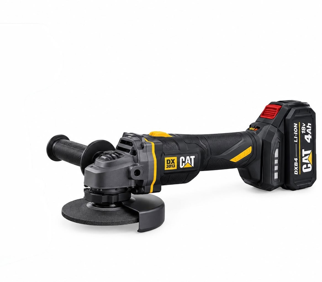 CORDLESS ANGLE GRINDER 4.5" 18V BRUSHLESS DX3013 CAT