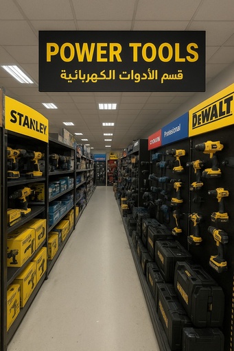 Power Tools Department - قسم الأدوات الكهربائية