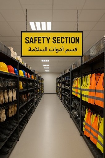 Safety Equipment - قسم معدات السلامة