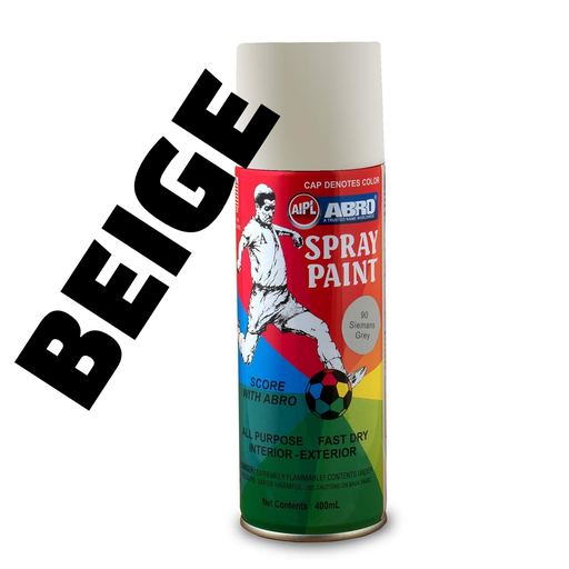 [ ACRYLIC بيج/لوزي ]  ABRO SPRAY BEIGE/ALMOND PAINT - USA 