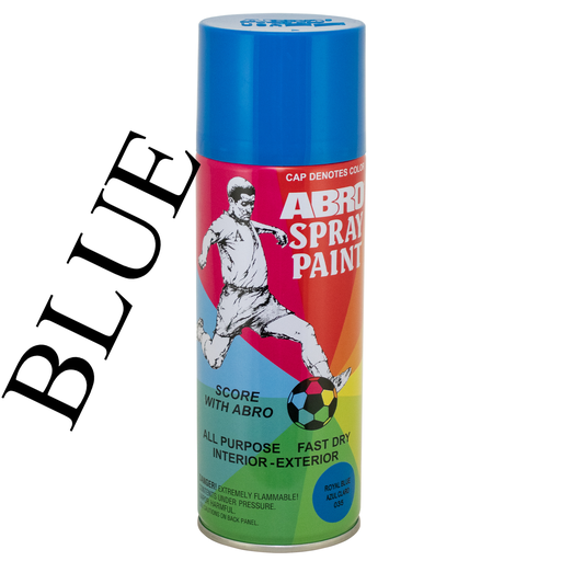 [امبروSPRAY  طلاء ازرق   -  امريكي]  ABRO SPRAY BLUE PAINT 