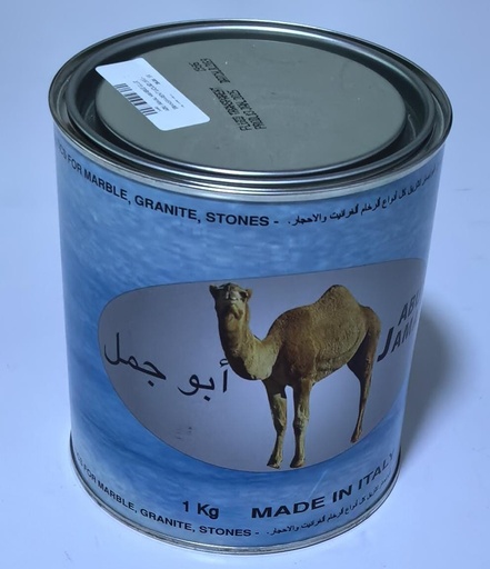 [ ABU JAMAL - غارء رخام ]  ABU JAMAL MARBLE GLUE TRANSPARENT LIQUID 1KG - ITALY 