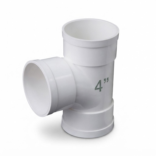[ AGM TEE UPVC  4 انشSCH 40 ]  AGM TEE UPVC 4'' SCH 40 