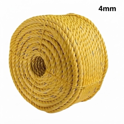[ 4MM 50MTR - حبل بلاستيك ] AL SOUMLY PLASTIC ROPE 4MM 50YRD -KSA