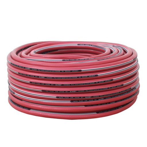 [ AL-AYED  غاز&  هواء خرطوم احمر&  اسود8MM 20BAR - (40MTR) ]  AL-AYED GAS & AIR HOSE RED & BLACK 8MM 40BAR - (40MTR) 