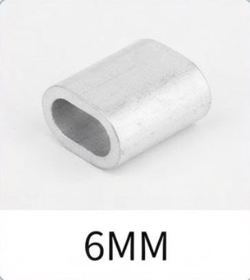 [  حديد سلك المنيوم دبوس6MM ]  ALUMINIUM CLIP STEEL WIRE 6MM 