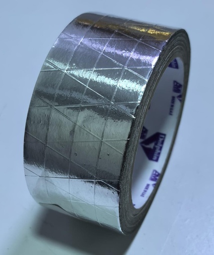 [ شريط المنيوم لاصق ] ALUMINIUM TAPE 2''X15-20YD WITH ROPE - DOLPHIN/CLASSIC -UAE