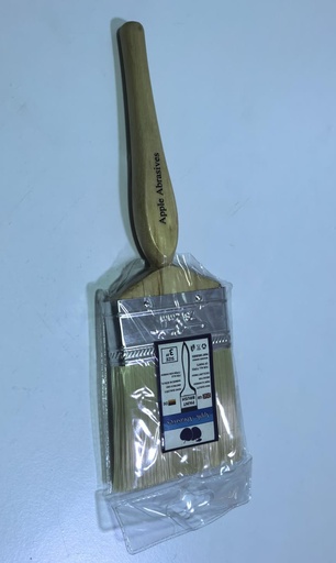 [ HALLS  طلاء فرشاة 3 انش75MM -  انجليزي ]  APPLE ABRASIVES PAINT BRUSH WOOD HANDLE 3" 76.2MM 