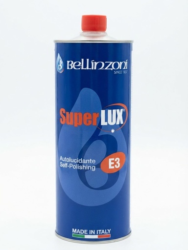 [ ملمع سائل ]  BELLINZONI SUPER LUX SELF-POLISHING E3 750ML - ITALY 
