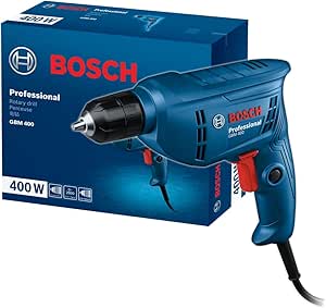 [ BEBLOS ROTARY  مثقاب ماكينة6.5MM 350W ]  BOSCH PROFESSIONAL ROTARY DRILL WOOD/STEEL 10.20MM-GBM400 