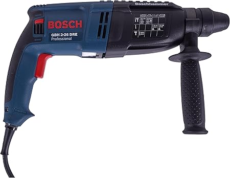 [ GBH2-26DRE مثقاب مطرقي + حافظة ]  BOSCH ROTARY HAMMER DRILL  26MM 750W-115 -GBH2-26 DRE 