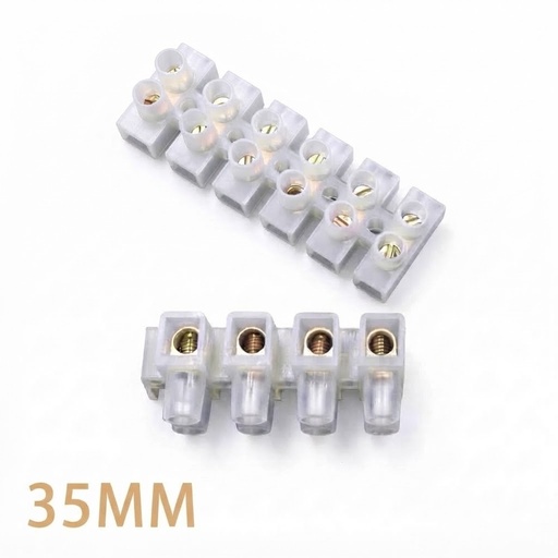 [  سلك موصل بلاستيك40MM ]  CABLE CONNECTOR PLASTIC 35MM 