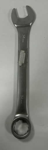  CHROME VANADIUM COMBINATION SPANNER 34MM 