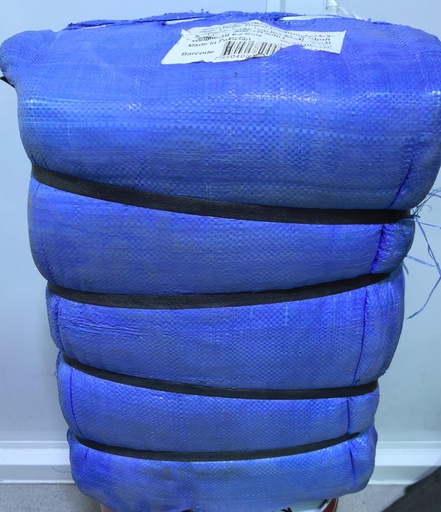  CLOTH BUNDLE COTTON PURE WHITE BLUE COVER - PAK 