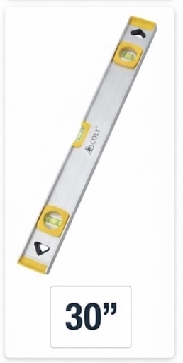 [ CH4675/13186 ]  COLT ALUMINIUM LEVAL 30'' 75CM WITH SIDE VIEW - CH4675/13186 