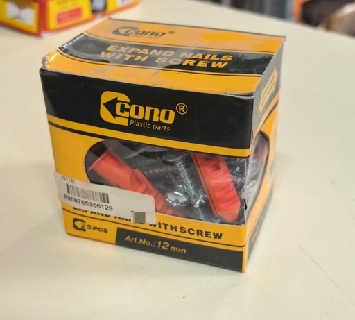 [مع برغي 12 ملم]  CORO EXPAND NAILS WITH SCREW 12MM 