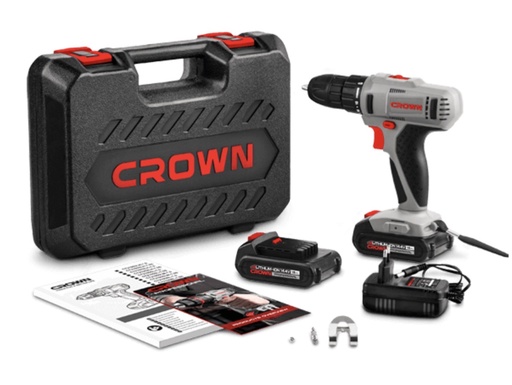 [CT21013N] CROWN CORDLESS DRILL (1.5-13MM) 18V - CT12156L