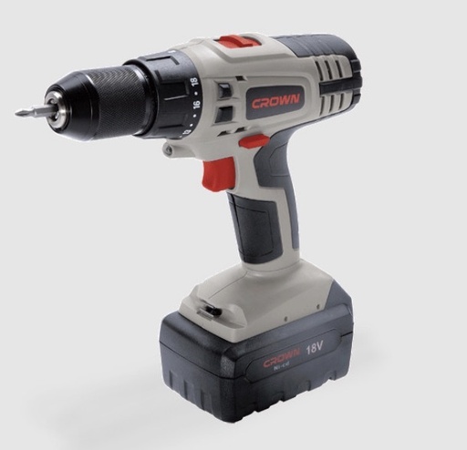 [  تاج لاسلكي مثقاب13MM  18 فولت- CT21013N ]  CROWN CORDLESS DRILL 13MM 18V - CT21013N 