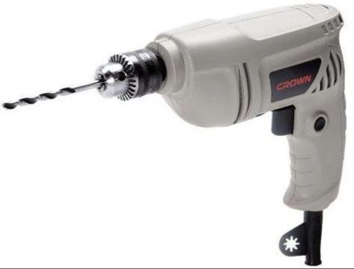 [  تاج كهربائية مثقاب6MM 300WATT CT10069 ]  CROWN ELECTRIC DRILL 6MM 300W - CT10125 