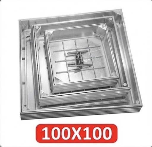  D/COVER ALUMINIUM 100X100 - A.R. ZAMIL 