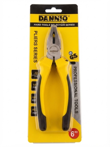 [ 6"-160MM - زرادية ]  DANNIO COMBINATION PLIER 6" 160MM - 