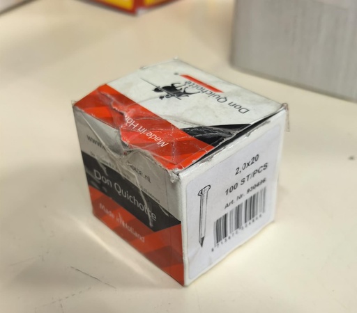 [ DON QUICHOTTE  حديدFIXING  دبوس2.0X20 HOLLAND ]  DON QUICHOTTE STEEL FIXING PIN 2.0X20 HOLLAND 