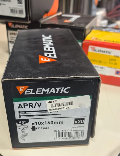  ELEMATIC FISHER WITH BOLT 10X160 - ITALY 