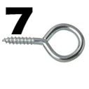 [ NO-7 ]  EYE HOOK SCREW NO-7 