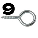 [ NO-9 ]  EYE HOOK SCREW NO-9 