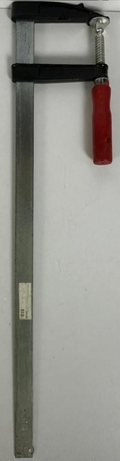 [ مقبض أحمر ]  F CLAMP RED HANDLE 80X500 -CHINA 