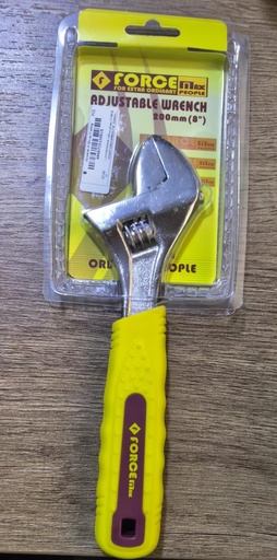 [ LMGW005A-8 - مفتاح سبالة ]  FORCE ADJUSTABLE WRENCH 8" 200MM - LMGW005A-8 
