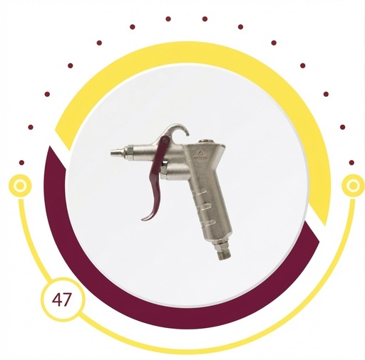 [  قوة هواءBLOW  مسدسSHORT NOZZLE ]  FORCE AIR BLOW GUN SHORT NOZZLE - LMGU042-A 