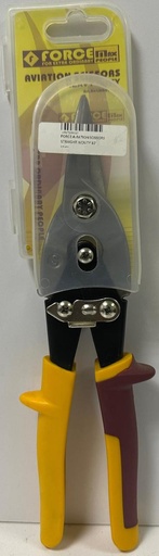 [  مقص صاج ]  FORCE AVIATION SCISSORS STRAIGHT H/DUTY 10" 260MM 