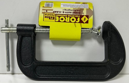[ LMGZ0358-5 - 5" مربت نجار ]  FORCE G-CLAMP HEAVY DUTY 5" - LMGZ0358-5 